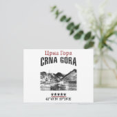 Montenegro Briefkaart (Staand voorkant)