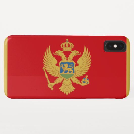 Montenegro Case-Mate iPhone Case (Achterkant (horizontaal))