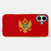 Montenegro Case-Mate iPhone Case (Achterkant (horizontaal))