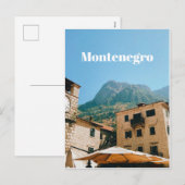 Montenegro Cityscape  Feestdagenkaart (Voorkant / Achterkant)