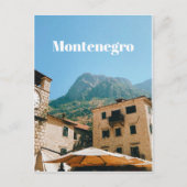 Montenegro Cityscape  Feestdagenkaart (Voorkant)
