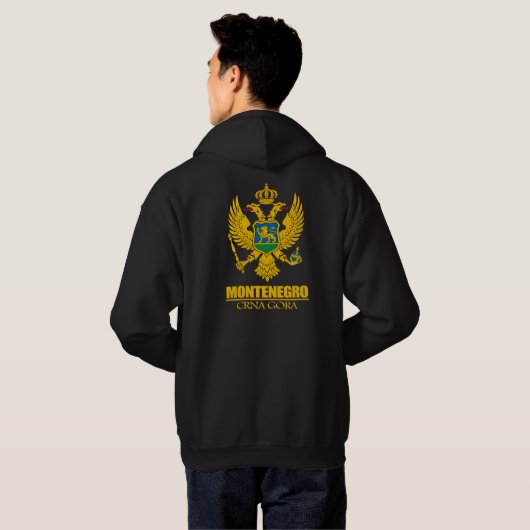 Montenegro COA Hoodie (Achterkant volledig)