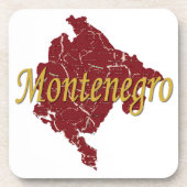 Montenegro Drankjes Onderzetter (Voorkant)