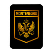 Montenegro Emblem Magneet (Verticaal)
