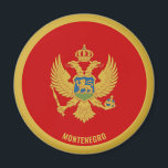 Montenegro Flag Charming Patriotic Magneet<br><div class="desc">Montenegro Flag Charming Patriotic Magnet met de Montenegrijnse vlag op de hele magneet. De naam van het land is subtiel geïntegreerd in het ontwerp onderaan. De tekst kan volledig worden aangepast met de functie "Aanpassen!". Dit mooie Montenegro Magnet is het stijlvolle geschenk voor elke gelegenheid. © 2021 LandenVande wereld</div>