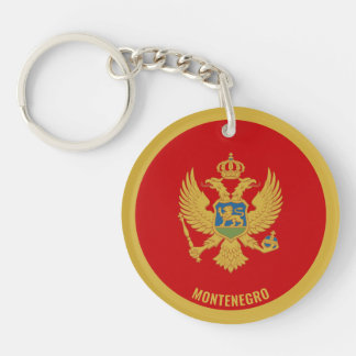 Montenegro Flag Charming Patriotic Sleutelhanger
