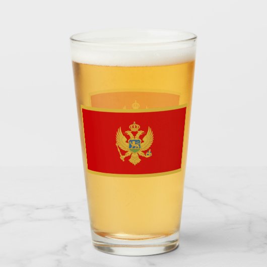 Montenegro Glas (Voorkant gevuld)