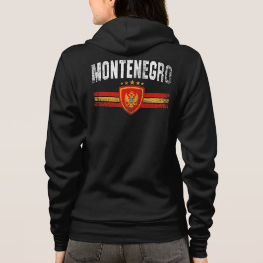 Montenegro Hoodie (Achterkant)