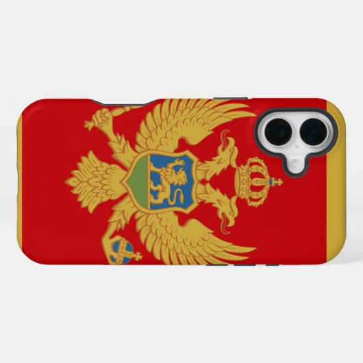 Montenegro iPhone Hoesje (Achterkant horizontaal)