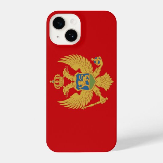Montenegro iPhone Hoesje (Achterkant)