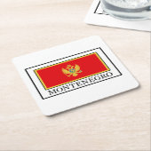 Montenegro Kartonnen Onderzetters (Schuin)