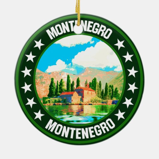 Montenegro Keramisch Ornament (Achterkant)