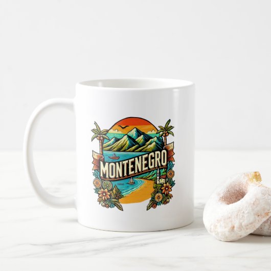 Montenegro Koffiemok (Met donut)