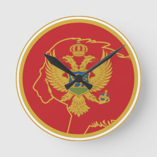 Montenegro Leeuw Montenegrijnse nationale dierenvl Ronde Klok