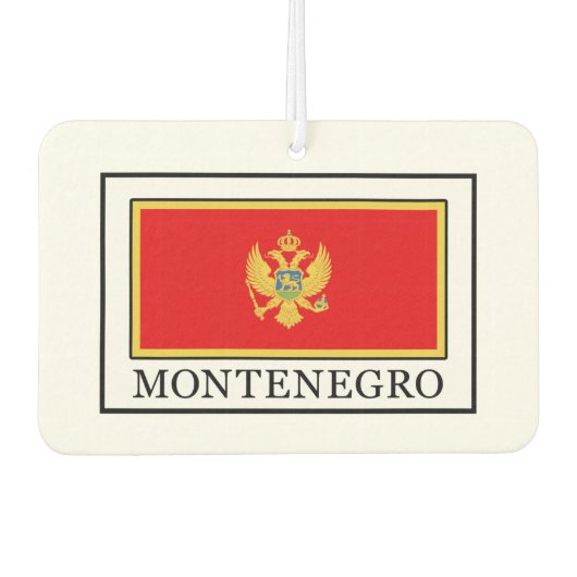 Montenegro Luchtverfrisser (Voorkant)