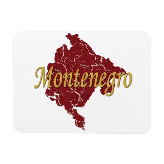 Montenegro Magneet (Horizontaal)