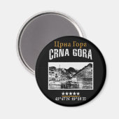 Montenegro Magneet (Voorkant / Achterkant)