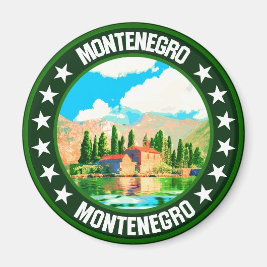 Montenegro Magneet (Voorkant)