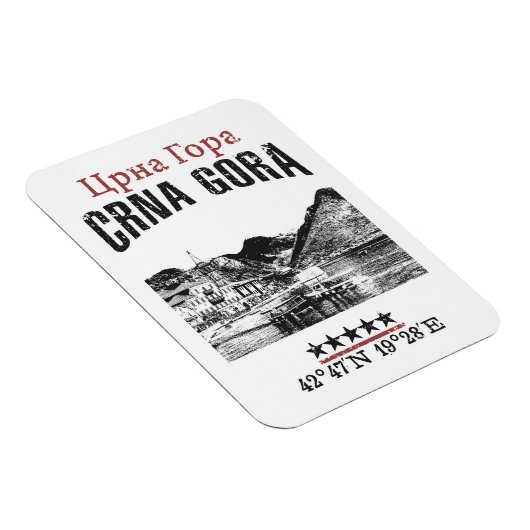 Montenegro Magneet (Rechterzijde)