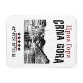 Montenegro Magneet (Horizontaal)