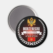 Montenegro Magneet (Voorkant / Achterkant)