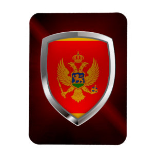 Montenegro Metallic Emblem Magneet