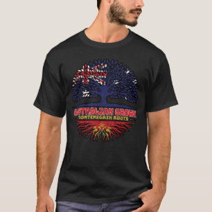 Montenegro Montene grin Australia Tree T-shirt