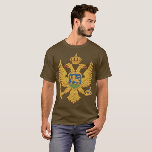 Montenegro, Montenegro T-shirt (Voorkant volledig)