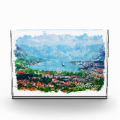 Montenegro Panorama Landschap Balkan Reizen Fotoblokken (Voorkant)