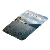 Montenegro Perast panoramische uitzicht magneet (Linkerzijde)
