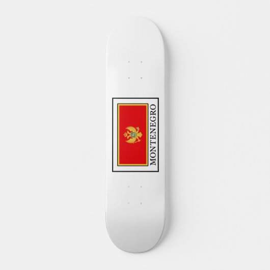 Montenegro Persoonlijk Skateboard (Voorkant)