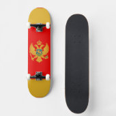 Montenegro Persoonlijk Skateboard (Voorkant)