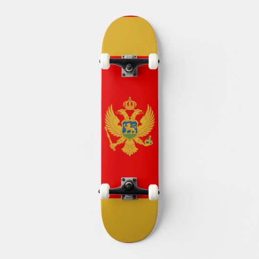 Montenegro Persoonlijk Skateboard (Voorkant)