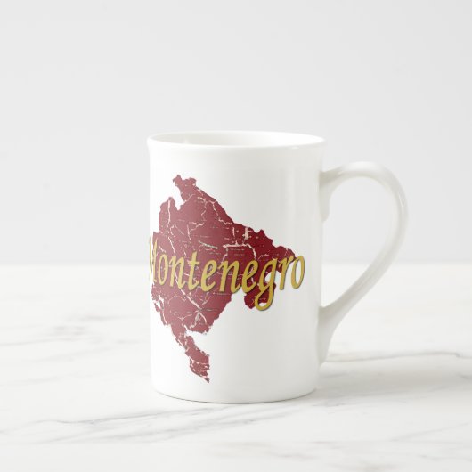 Montenegro Porselein Kop (Rechts)