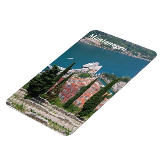 Montenegro Premium magneet (Linkerzijde)