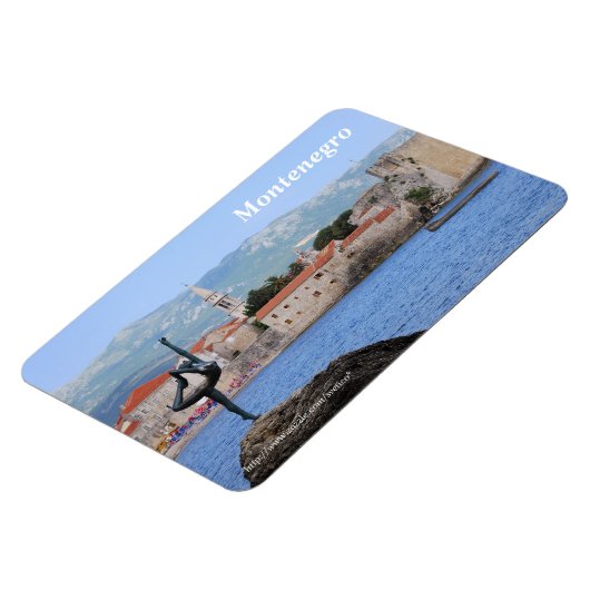 Montenegro Premium magneet (Linkerzijde)