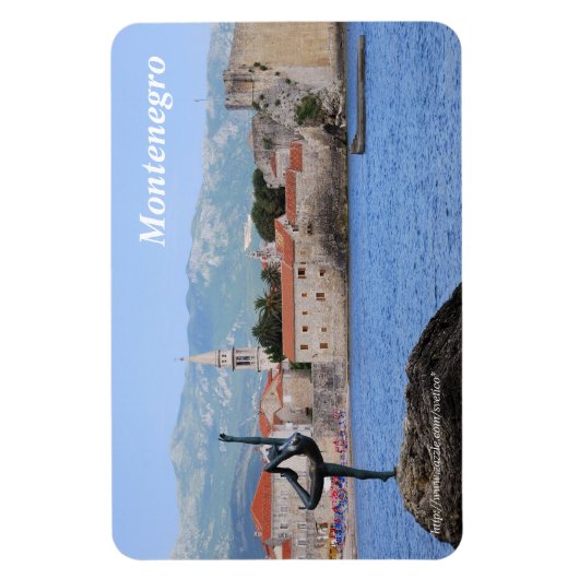 Montenegro Premium magneet (Verticaal)