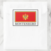 Montenegro Rechthoekige Sticker (Tas)