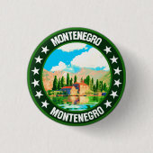 Montenegro Ronde Button 3,2 Cm (Voorkant)