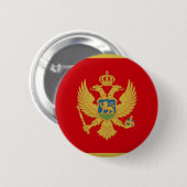 Montenegro Ronde Button 5,7 Cm (Voorkant /achterkant)
