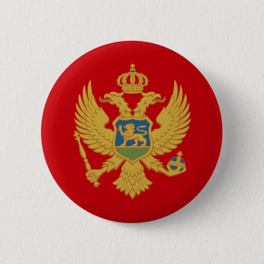 Montenegro Ronde Button 5,7 Cm (Voorkant)