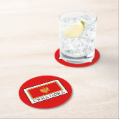 Montenegro Ronde Kartonnen Onderzetter (Insitu)