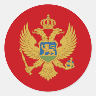 Montenegro Ronde Sticker