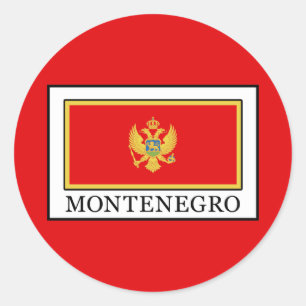 Montenegro Ronde Sticker