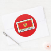 Montenegro Ronde Sticker (Envelop)