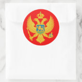 Montenegro Ronde Sticker (Tas)