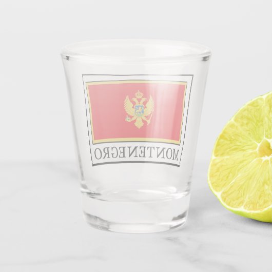 Montenegro Shot Glas (Achterkant)