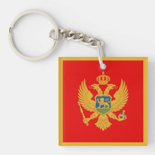 Montenegro Sleutelhanger (Voorkant)
