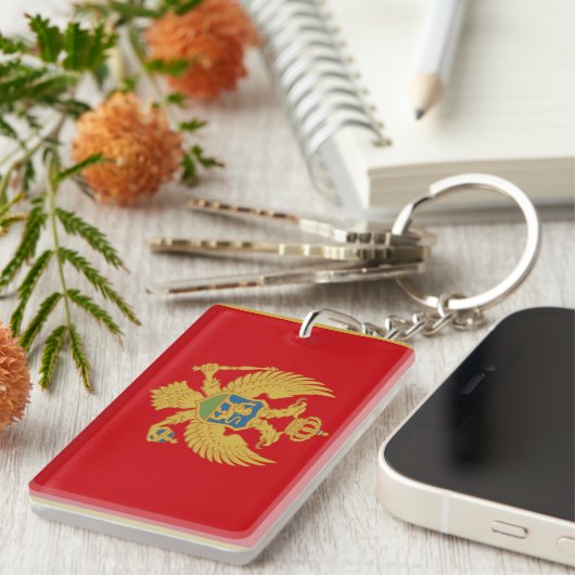 Montenegro Sleutelhanger (Voorkant Rechts)
