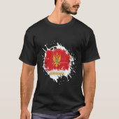Montenegro Splash T-shirt (Voorkant)
